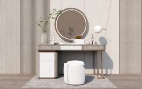 Elegant Modern Makeup Vanity