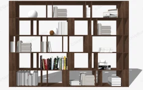 Wood Bookshelf