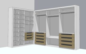 Corner Wardrobes for Bedroom