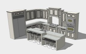 American Style Kitchen Idea