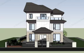 3 Story Country House