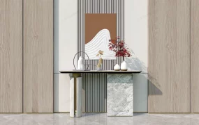 Zen Entryway Console Table Decor Ideas