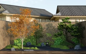 Japanese Zen Garden Landscape