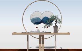 Chinese Style Entry Console Table