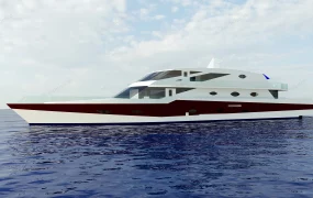 Modern Luxury Yacht