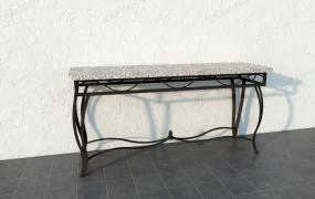 Industrial Console Table