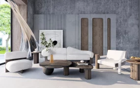 Wabi Sabi Living Room Design