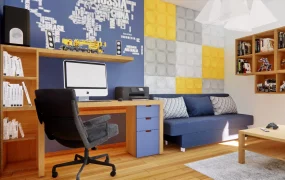 Teen Boy Home Office Design Idea