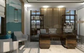 Asian Style Home Office