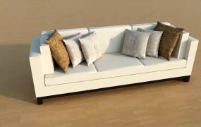 Cream Colored Sofa