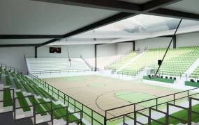 Basketball Court Arena