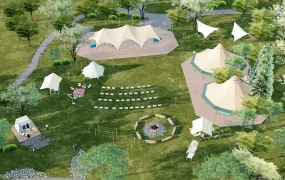Luxury Glamping Site Resort Park