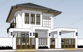 House With Frontyard Garage