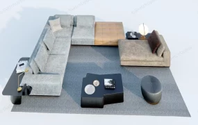 Contemporary Living Room Furniture Sets