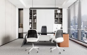 Minimalist Executive Office Interior