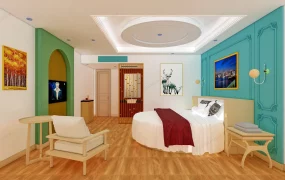 Suite Round Bed Room