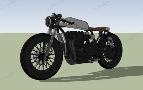 Classic Honda Motorcycle