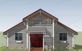 Small Wood Cottage House