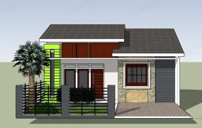 Small Suburb House