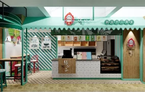 Fruit Tea Shop Design