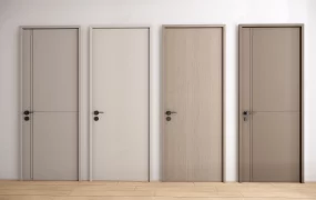 4 Minimalist Flush Interior Doors
