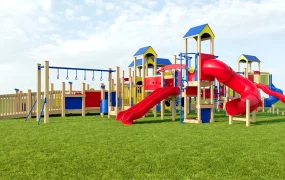 Large Outdoor Playset For Kids