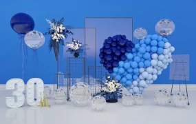 Birthday Party Balloon Decorations