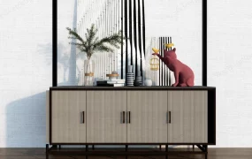 Sideboard Decorating Idea