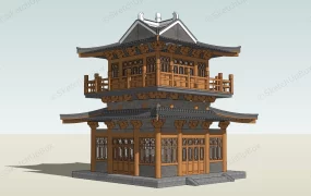 Ancient Chinese Pagoda