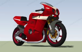 Red Honda CBR