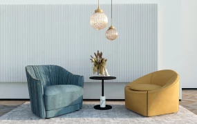 Modern Accent Chair Set