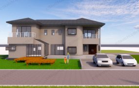 2 Storey Residential House Plan