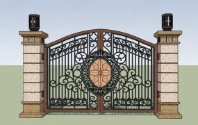 Decorative Metal Gate
