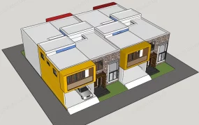 4 Unit Modern Multi Family House
