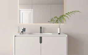Single Sink Floating Bathroom Vanity