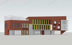 Kindergarten School Building Design