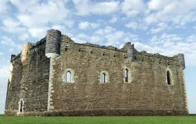 Doune Castle Ruined Wall