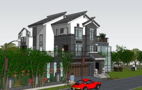 Modern Chinese House Exterior Design