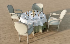 Dining Table Set For 4