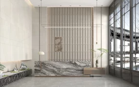 Chinese Hotel Reception Desk