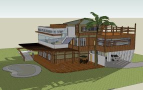 Small Tropical Villa