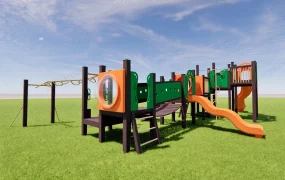Jungle Gym Toddler Playset