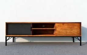 Rustic Industrial Tv Stand