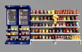 Retail Snack Display Stand