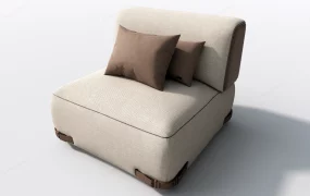 Low Profile Single Sofa