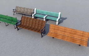 Public Park Benches
