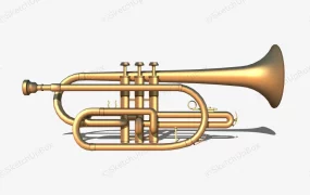 Brass Trumpet