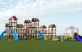 Outdoor Climbing Playset