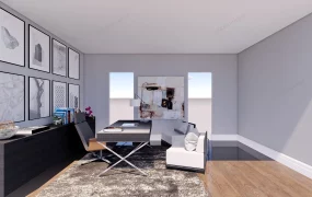 Minimalist Home Office Design