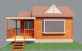 Log Tiny Cabin